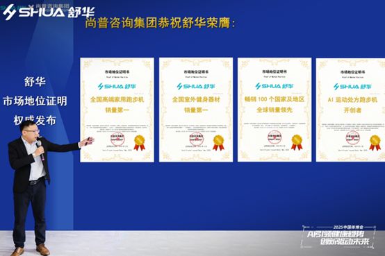 365体育唯一入口：创新引领畅销全球——舒华体育AI矩阵新品闪耀2025中国体博会(图3)