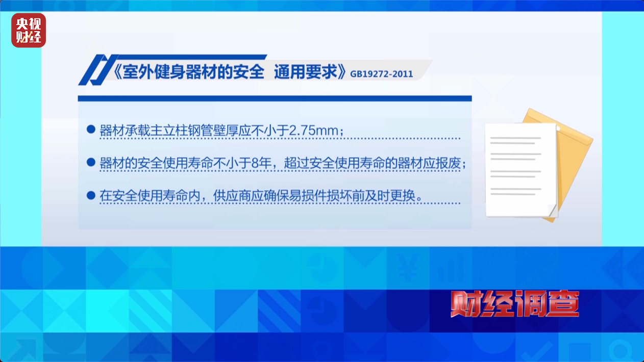 365体育唯一入口：健身不成反伤身？！央视曝光偷工减料的公共健身器材→(图6)