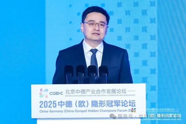 365体育（bet）：2025中德（欧）隐形冠军论坛开幕艾柯医疗代表中国专精特新对话世界隐形冠军(图2)