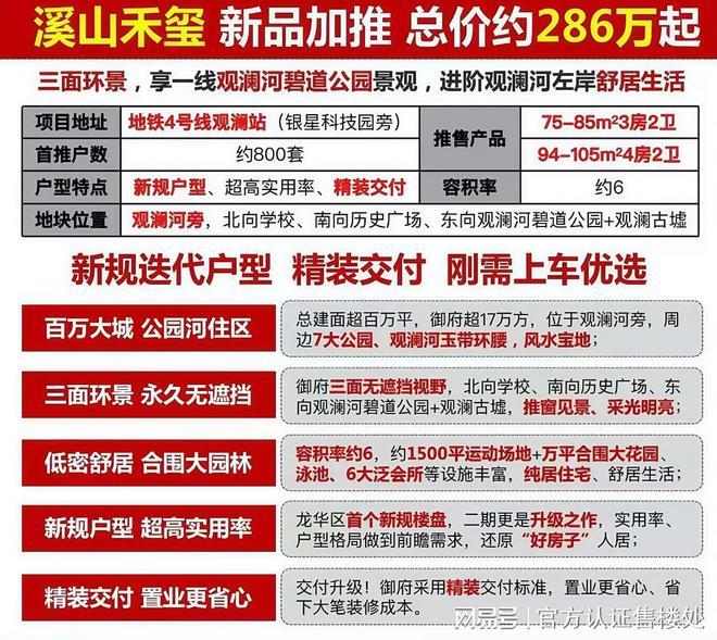 365体育（bet）：金光华溪山禾玺御府价格区间、户型设计及成熟生活圈解读！(图3)